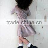 New Arrive Cute 3 Year Old Velvet Fabric Childern Wear Girl Dress thumbnail-3