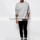 Wholesale Comfortable Oversized Crewneck Plain Men Sweatshirt Made in China thumbnail-4