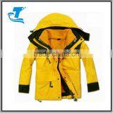 Children Yellow Waterproof 3 in 1 Jacket