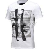 2017 China Garment Factory Personalized Customized Brand 3D Print 100%Cotton Private Label Logo Cheap Eco Promotion Men T Shirt thumbnail-3