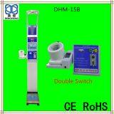 DHM-15B Ultrasonic Coin Operated Height and Weight Scale With BMI Blood Pressure Machine and Printing thumbnail-2