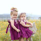Summer High Quality Boutique Baby Girl Clothing Toddler Dress Baby Girl Party Dress Children Frocks Designs thumbnail-1