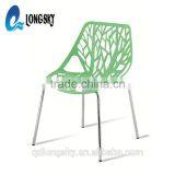 LS-4009 Wholesale Modern Cheap Colorful Stacking Plastic Dining Chair For Dining Room Furniture thumbnail-2