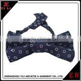 Solid Black Color Mens Bow Ties For Meeting Working thumbnail-4