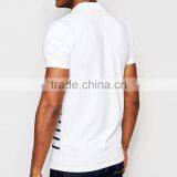 Personalized Custom Polo Shirt High Quality Man With Stripe Printing on Front thumbnail-3