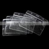 High Quality Plastic Transparent Horizontal Men Card Holder Badge Pouches thumbnail-5