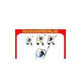 Logo Customized Novelty Mini Golf Pen Holder With Trolly Promotional Gift