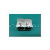 1000M 2 Port Rj45 With Internal Magnetics , Shielded Rj45 Connector thumbnail-1