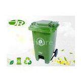 240L Plastic Trash Bin With Pedal Eco Friendly Standing Square thumbnail-1