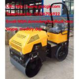 2T double drum full hydraulic vibratory road roller