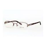 Half Frame Metal Ladies Optical Frames , Spectacles Frames For Round Face Women