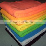 cheap plain dyeing fleece blankets