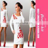 Latest Design Women Bodycon Dress Fashion Long Sleeve Casual Dress for Women thumbnail-1
