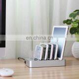 6 Port Usb Charger Charging Dock Travel Charger for Mobile Phone