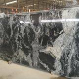 Royal Ballet,black Landscape Granite,Negro Santiago Granite,black Waves Granite,black Granite Wall Pavings thumbnail-3