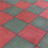 Outdoor Safety Mat Factory Gym Covered With 2.0 cm Green Floor Tiles thumbnail-5