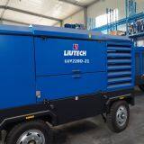 Electric Power Air Compressor Screw Mobile Compressor Used for Blasting Hole Drilling LUY220D-21 21bar 22m3/min 200Kw