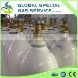 40L 219mm 150bar Seamless Steel Gas Cylinder for Sale Oxygen/argon/nitrogen/SF6 Gas Cylinder