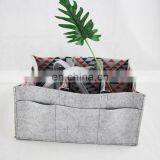 Portable Protective Baby Nursery Organizer Felt Diaper Bag Large thumbnail-3