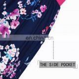 2019 New Fashion Family Mother and Daughter FLORAL Dress Beach DRESSES Sundress (this Link for WOMAN) thumbnail-5