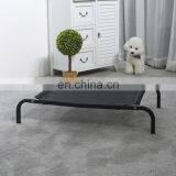 Manufacturer Wholesale Raised Large Elevated Wrought Iron Metal Frame Steel Pet Outdoor Dog Bed thumbnail-1