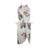 2020 Summer Burst Dress New Style Printed Sleeveless Sexy Hanging Neck Beach Skirt Women's Factory Direct Sales thumbnail-6