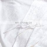 2020 Summer 4PCS Luxury Hotel Style Solid White Color Satin 100% Cotton Jacquard Bed Sheets Bedding Set With Factory Price thumbnail-6
