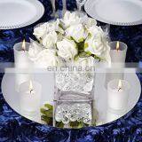 10" Round Glass Mirror Wedding Christmas Party Table Decoration Centerpieces thumbnail-5