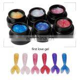 QS the First Love Gel With Glitter uv Nail Gel Polish thumbnail-5