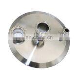 Stainless Steel Sanitary Flat End Cap for Connection Bottom Base thumbnail-3