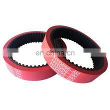 240L Red Rubber Coated Belt for Packing Machine thumbnail-5