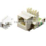 Platic Cat3 Keystone Jack With Single Port thumbnail-1