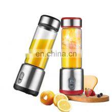 China 450ml PP+stainless Steel USB Rechargeable Portable Juicer/portable Blender/Blender