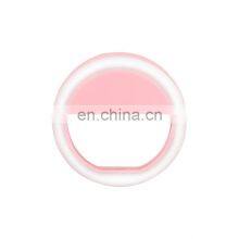 AAA Battery Camera Mobile Phone Micro Mini Portable Selfie Ring Light Rechargeable Selfie Ring Flash Led Light thumbnail-5