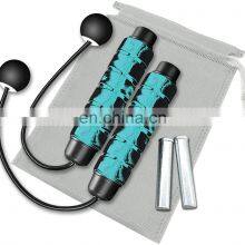 Wholesale Custom Pvc Adjustable Cordless Speed Skipping Rope Digital Weighted Sponge Jump Rope thumbnail-1