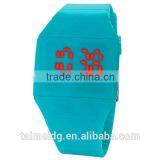 Your Logo Mens Silicone Led Watch thumbnail-1
