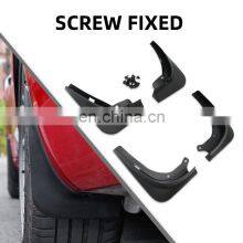 Car Accessories Standard Version Mud Flaps Mudguard No Drilling Black 4Pcs In Set Fender For Tesla Model 3 thumbnail-4
