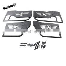 4*4 Half Door 4 Doors Without Rearview Mirror for Jeep Wrangler JK Car Parts Tubular Doors