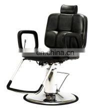 Minewill European style Barber Supplies salon Furniture reclining men's barber chair for wholesale