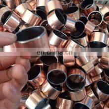 China Factory Customized Metal PTFE Oilless Lubricating Bushing Bronze Bushing With Low Price thumbnail-2