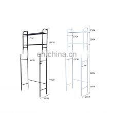 3 Layers Multipurpose Bathroom Shelf Toilet Organizer Shelves Over The Toilet Storage Rack With Toilet Towel Rack thumbnail-2