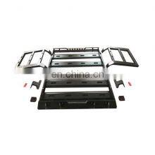 Auto Parts Accessories Luggage Rack W/ WO Lights With Ladder 3/4 Roof Rack For Jeep Wrangler JK 2007-2017 thumbnail-1
