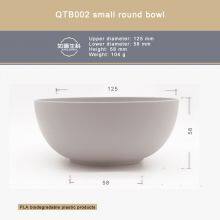 QTB002 Small Round Bowl/PLA Degradable Environmentally Friendly Water Cup thumbnail-2