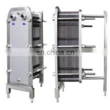 Stainless Steel Plate Heat Exchanger Food Heating Heat Exchanger Plate Hot Water Circulation Cooler thumbnail-2