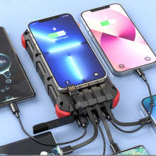 7 Mobile Phone Dual UsbLED Solar Power Bank 36800mah Large Battery Capacity thumbnail-1