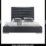 BE-147 PU Leather Upholstered Bed thumbnail-1