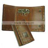 Leather key holder made of high quality cow leather