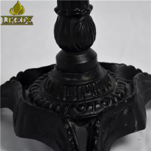 Cast Iron Coffee Table Legs Metal Black Removable Table Leg thumbnail-5