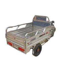 New Electric Tricycle Large Capacity Cargo Electric Tricycle Agricultural Stainless Steel Electric Tricycle thumbnail-1