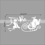ALFOREVER Christmas Santa's Sleigh Decal - Christmas Decal thumbnail-5